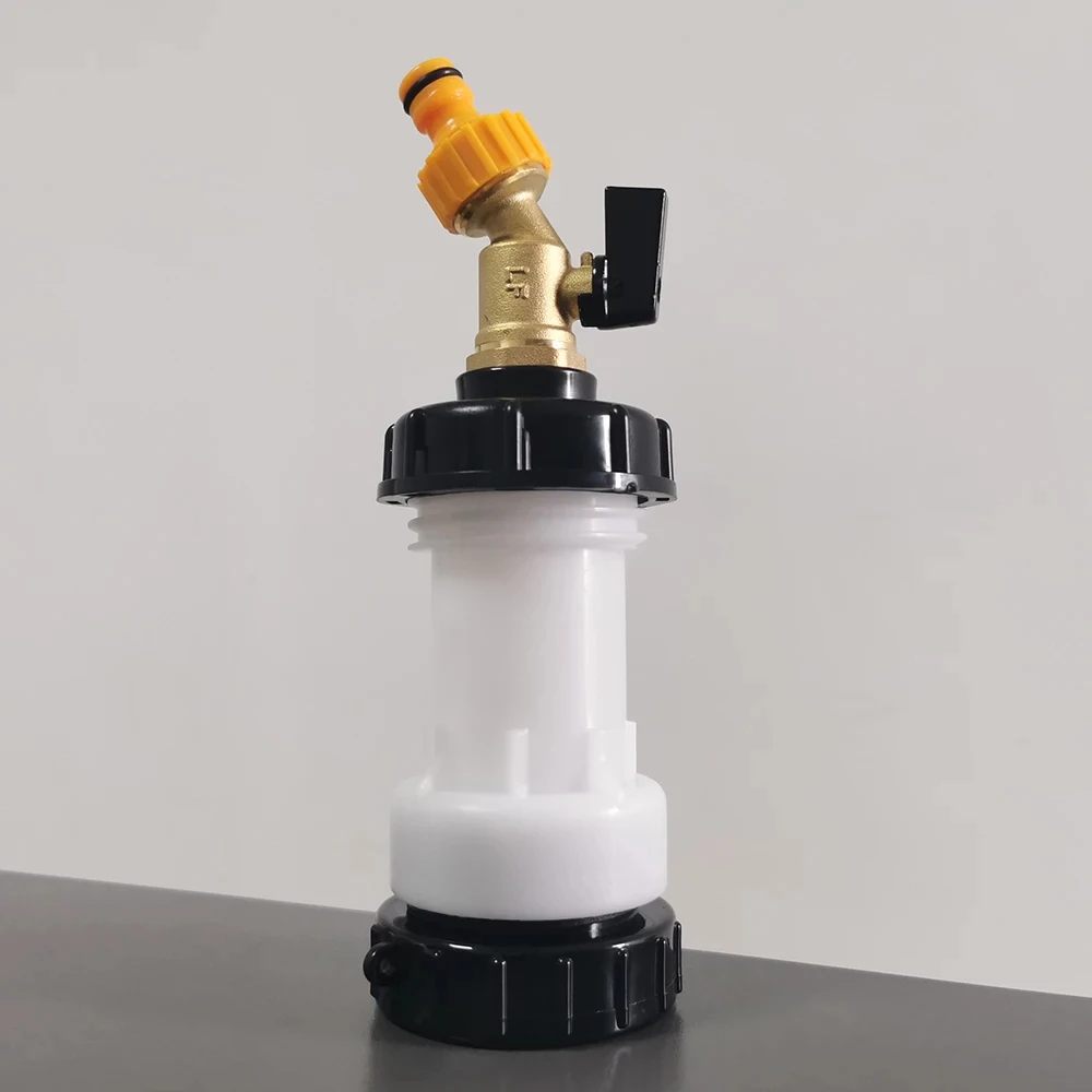 

Комплект из 5 медных клапанов для полива, универсальный соединитель для водопроводных труб, адаптер для крана IBC S60*6