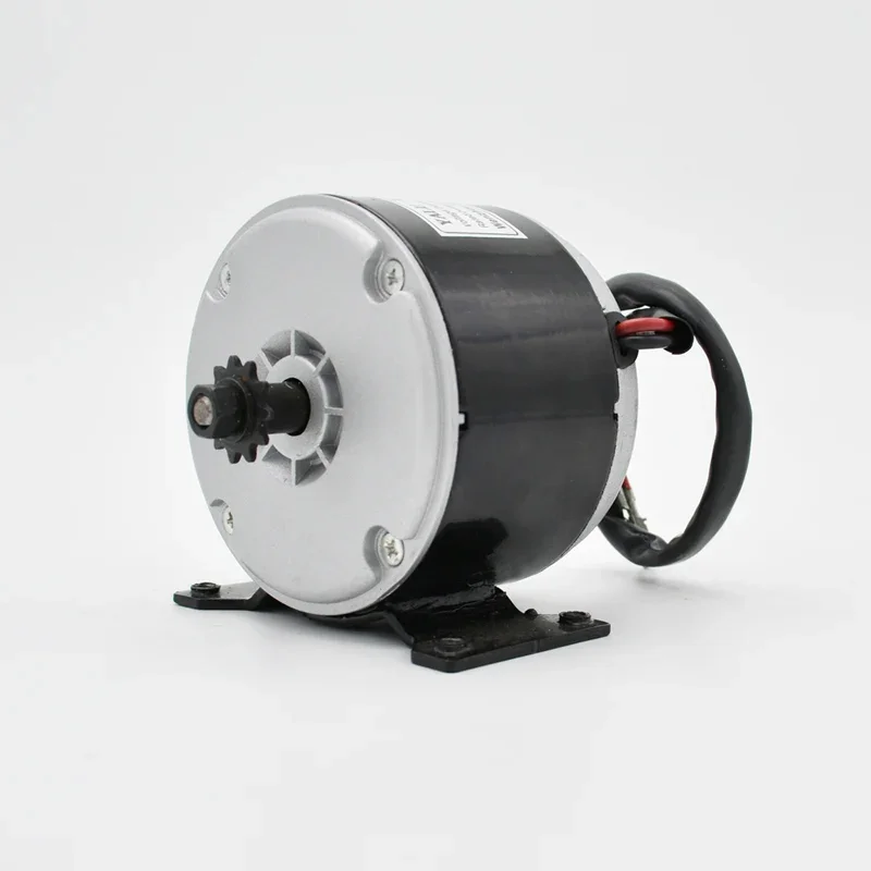 MY1016 high-speed brushed motor 250W/300W/350W 12V/24V/36V electric bicycle/scooter/tricycle modification kit with sprocket