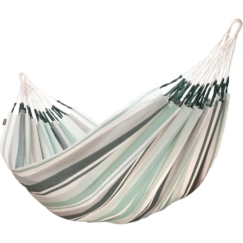 

Transform Your Space Into a Relaxation Oasis with Our Handmade Double Hammock | Max 355 lbs, Olive Green, Perfect for Indoor/Out