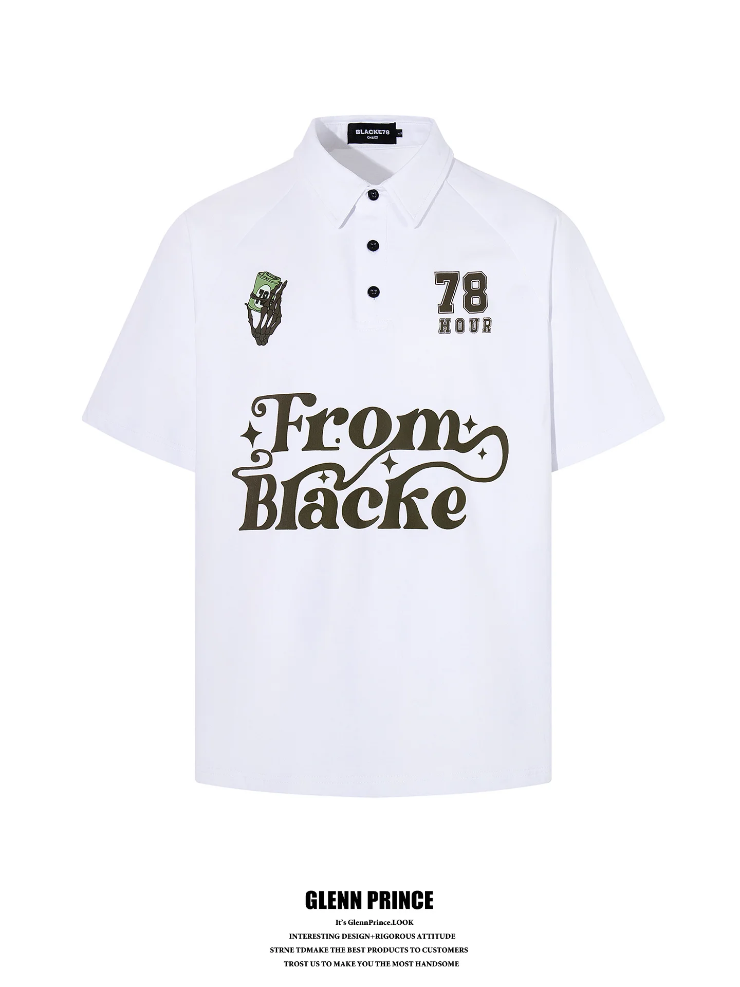 

American Letter Print Shirt Short Sleeve T-Shirt Trendy Youth Loose Half Sleeve Tee Cotton Breathable Summer Wear