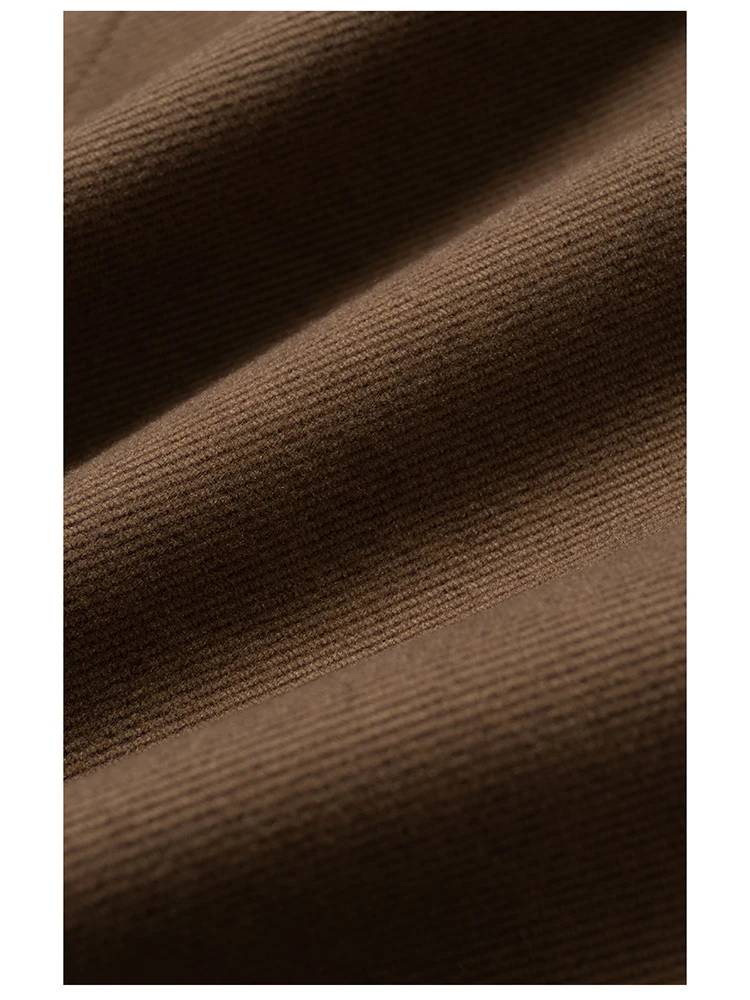 Men's Thi Woolen irt Autumn Winter Loose Warm Anti-Wrinkle Long Sve Faionable Urban Sle Home Daily Commute Polyest...