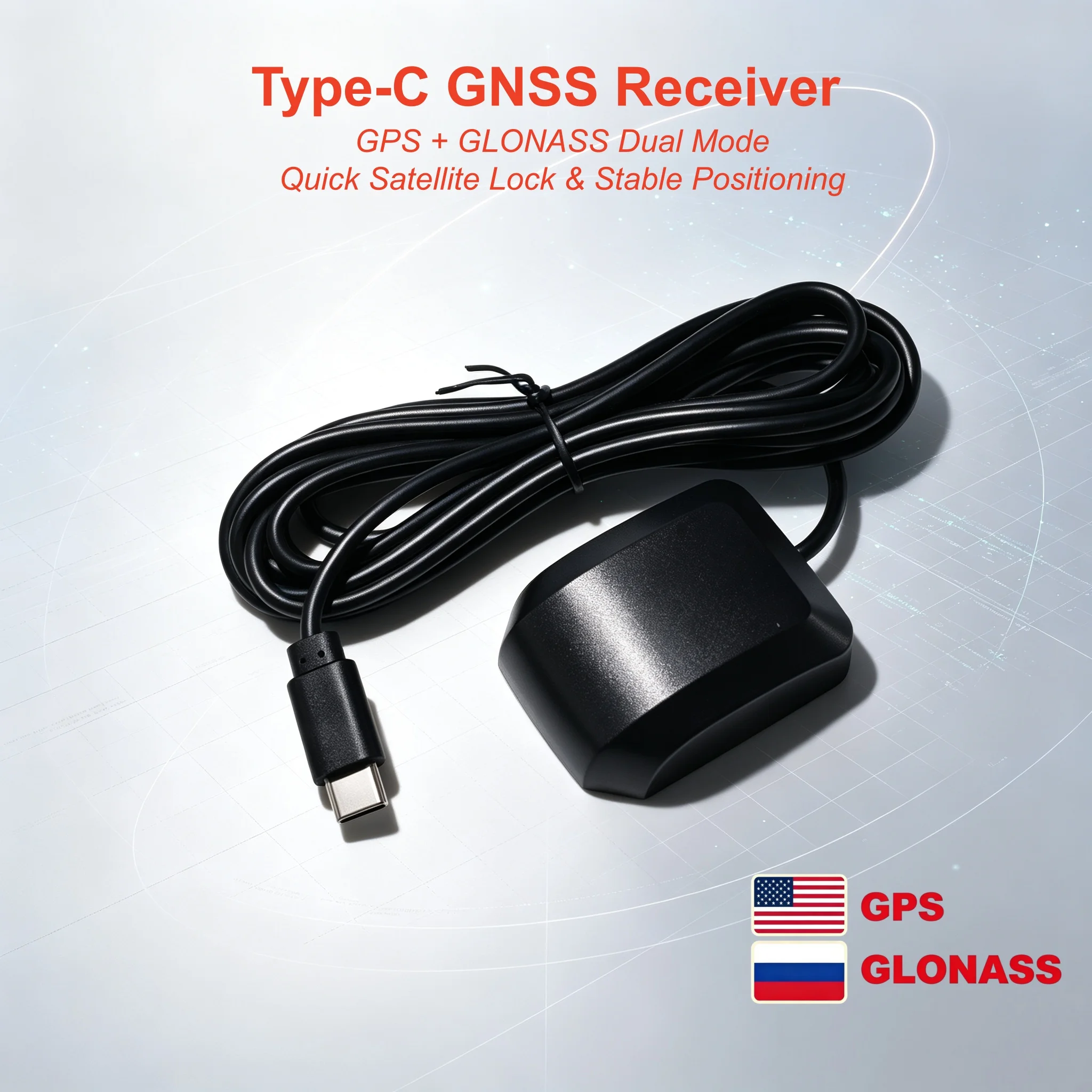 USB Type C GPS GLONASS Module Receiver for Android Tablet Type-C GPS GNSS Antenna UBX-G7020-KB