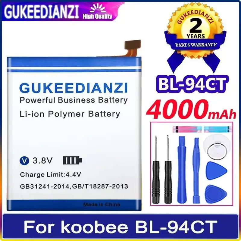 

Для Koobee BL-94CT 4000 мАч Премиум-сменный экологически чистый аккумулятор для мобильного телефона