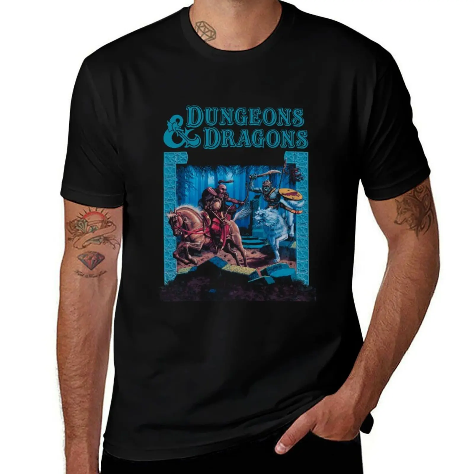 

The Dungeons And Cute Gift T-Shirt cotton t shirts man 100% g man t shirts for men T-Shirt