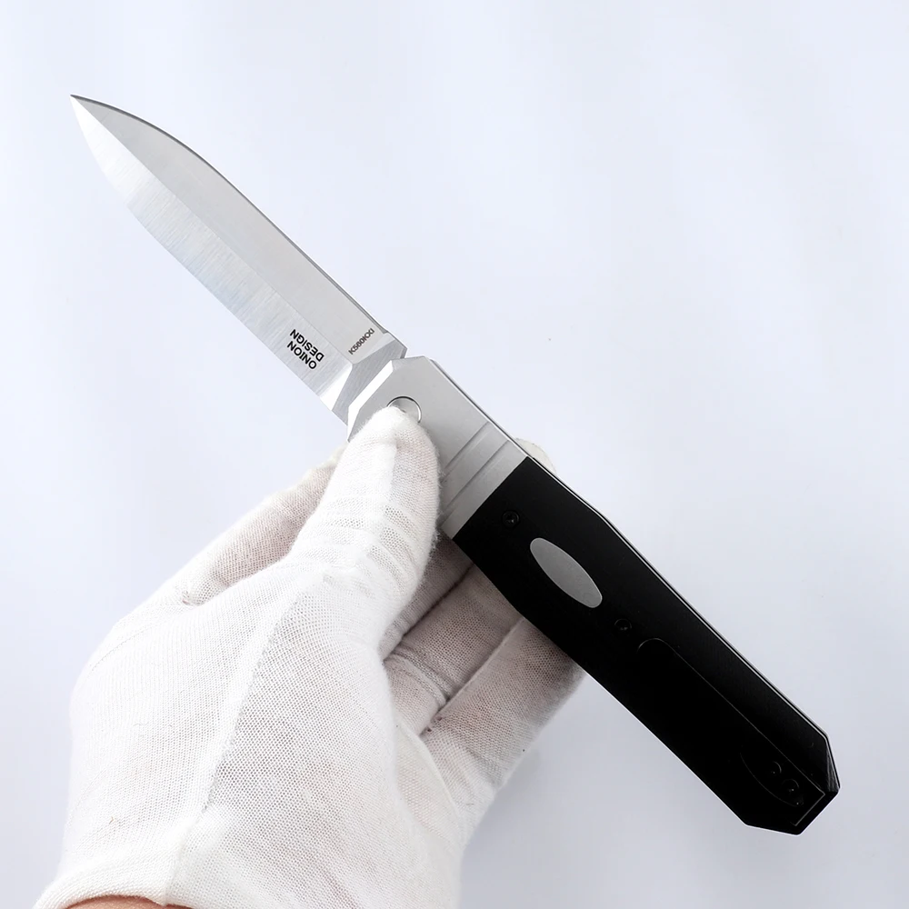 K560KXI D2 blade bearing G10 handle camping hunting EDC tool folding knife