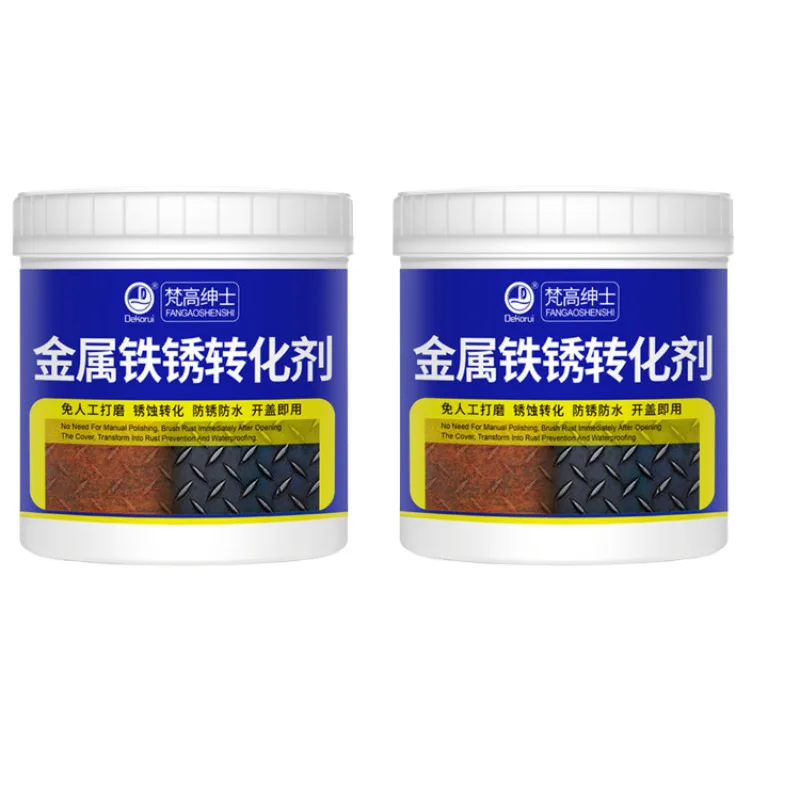 Rust-free rust conversion agent no grinding rust fixing agent color steel tile renovation special primer metal anti-rust agent