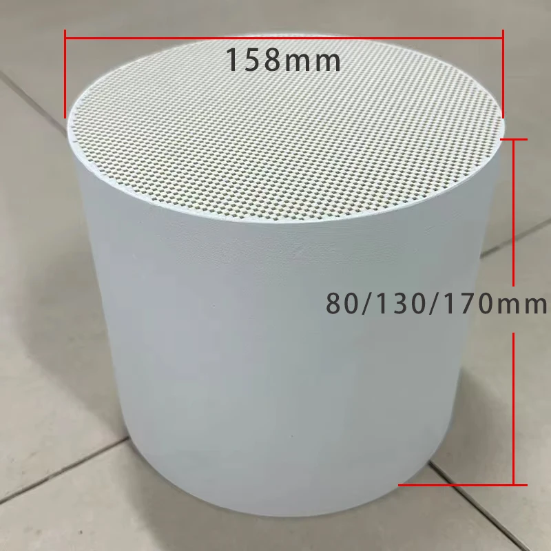Ceramic DPF Replacement Substrate 158mm Diameter Diesel Particulate Filter Car Engine Exhaust System FAP Filter Part