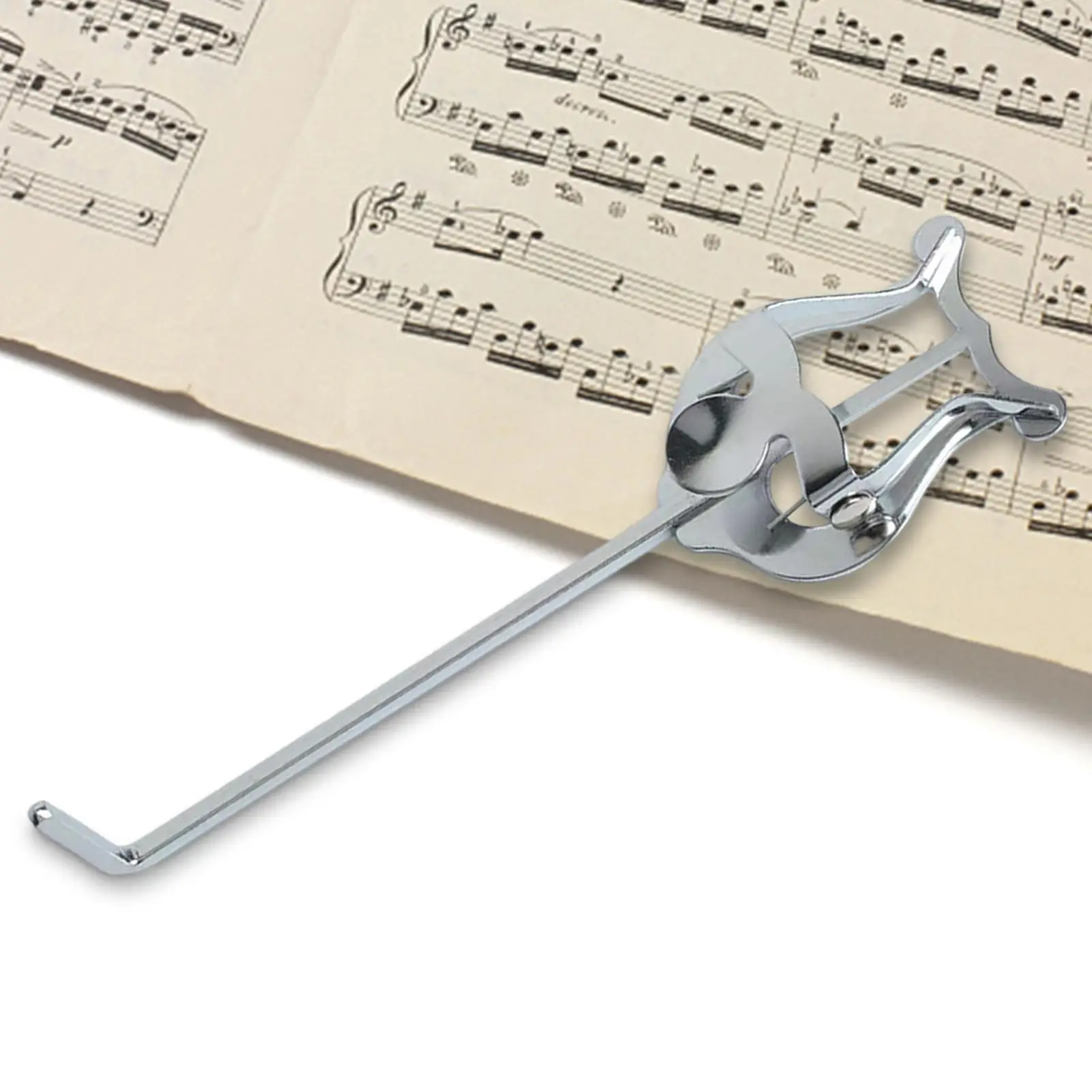 Trumpet Marching Lyre Clarinet Lyre Sheet Music Clamp Stand Instrument Holder for Marching Band Musical Instrument Accssories