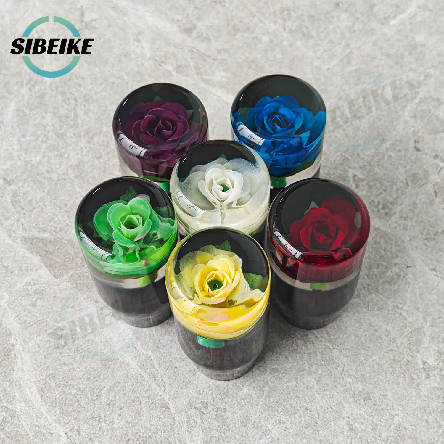 10 سنتيمتر JDM تحت الماء زهرة والعتاد التحول المقبض العالمي سباق دليل سيارة رافعة تغيير شيفتر المقبض #3