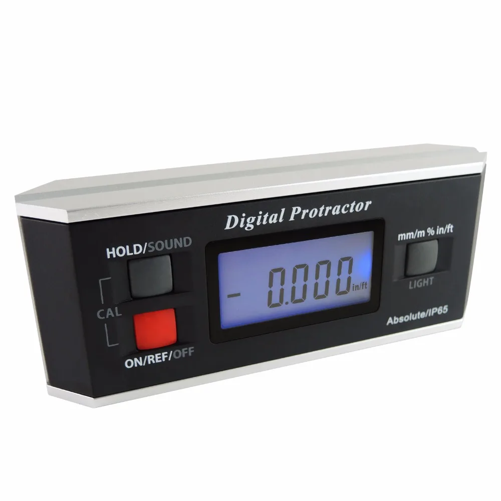 

Digital Goniometer Level Inclinometer Magnetic V-slot With Backlight For Industrial Automotive Use