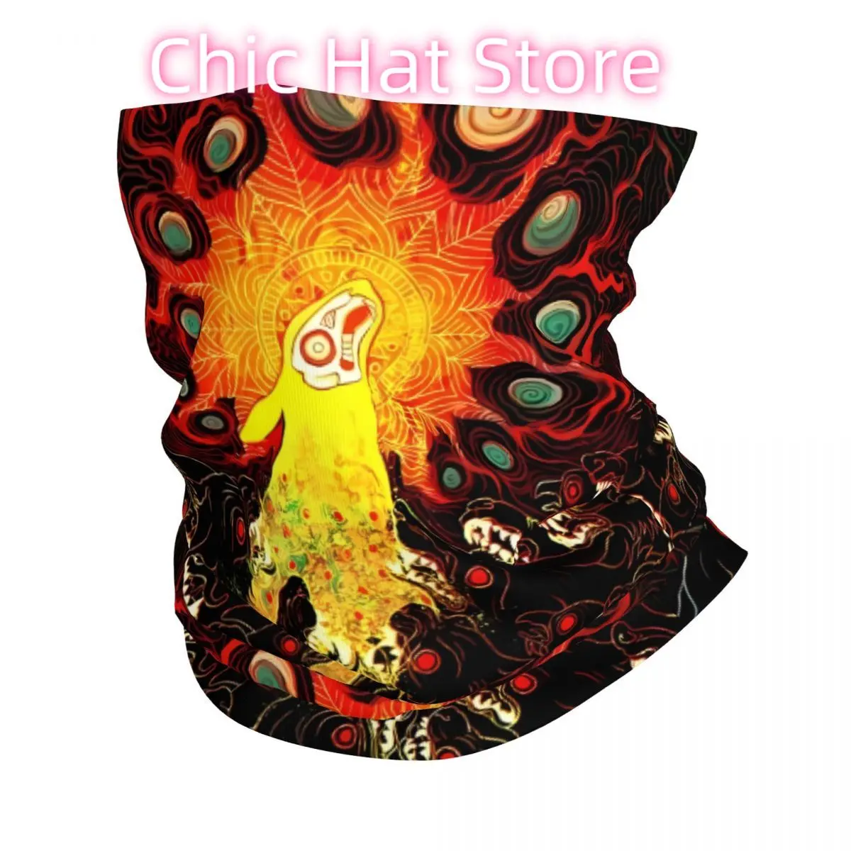 

Шарф-кролик-монстр, шейный платок, маска для лица, полиэстер