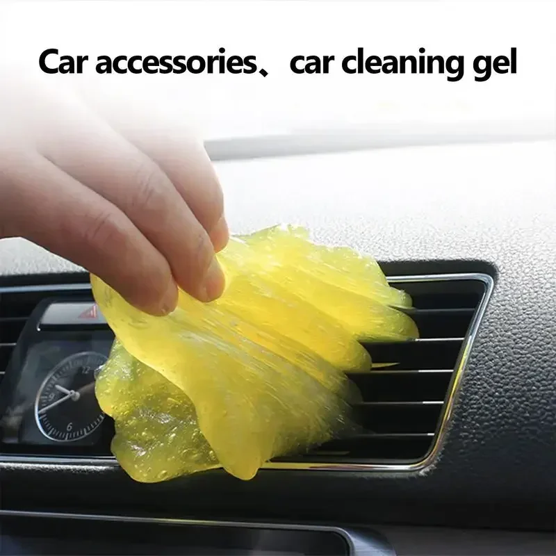 1 Pcs Car Cleaning Gel Automobile Air Vent Dust Removal Putty Laptop Keyboard Cleaner Slime Magic Super Clean Mud Clay for Cars