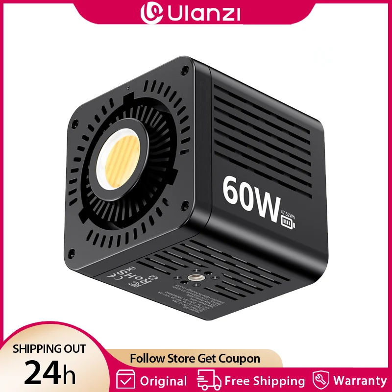 Ulanzi C60 60W Cob …