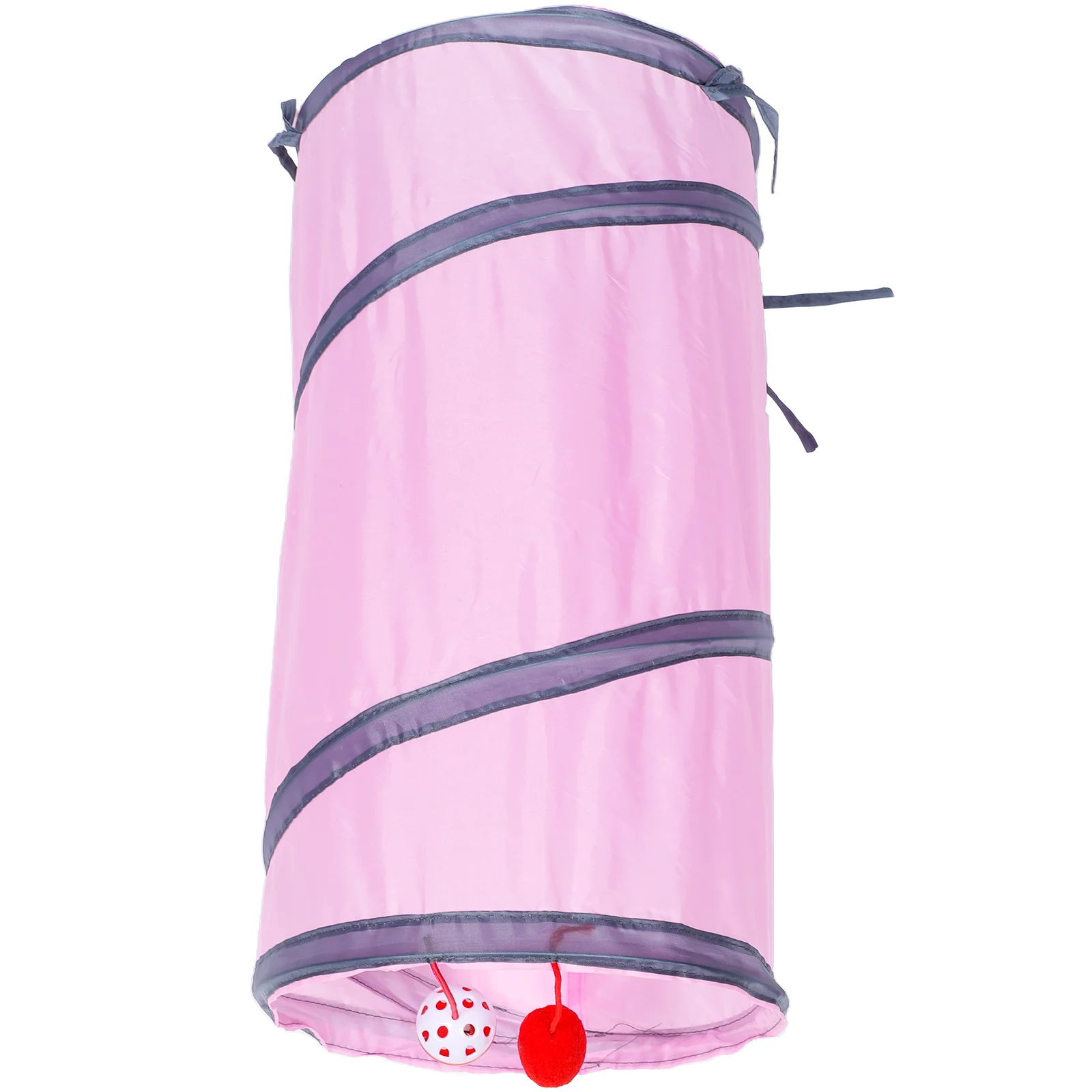 

Toy Cat Tunnel Tube Kitten Indoor Tunnels Cats Single Layer Outdoor Pink Dog