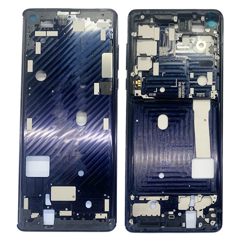 Housing Middle Frame LCD Bezel Plate Panel Chassis For Motorola Moto Edge Phone Metal Middle Frame Repair Parts