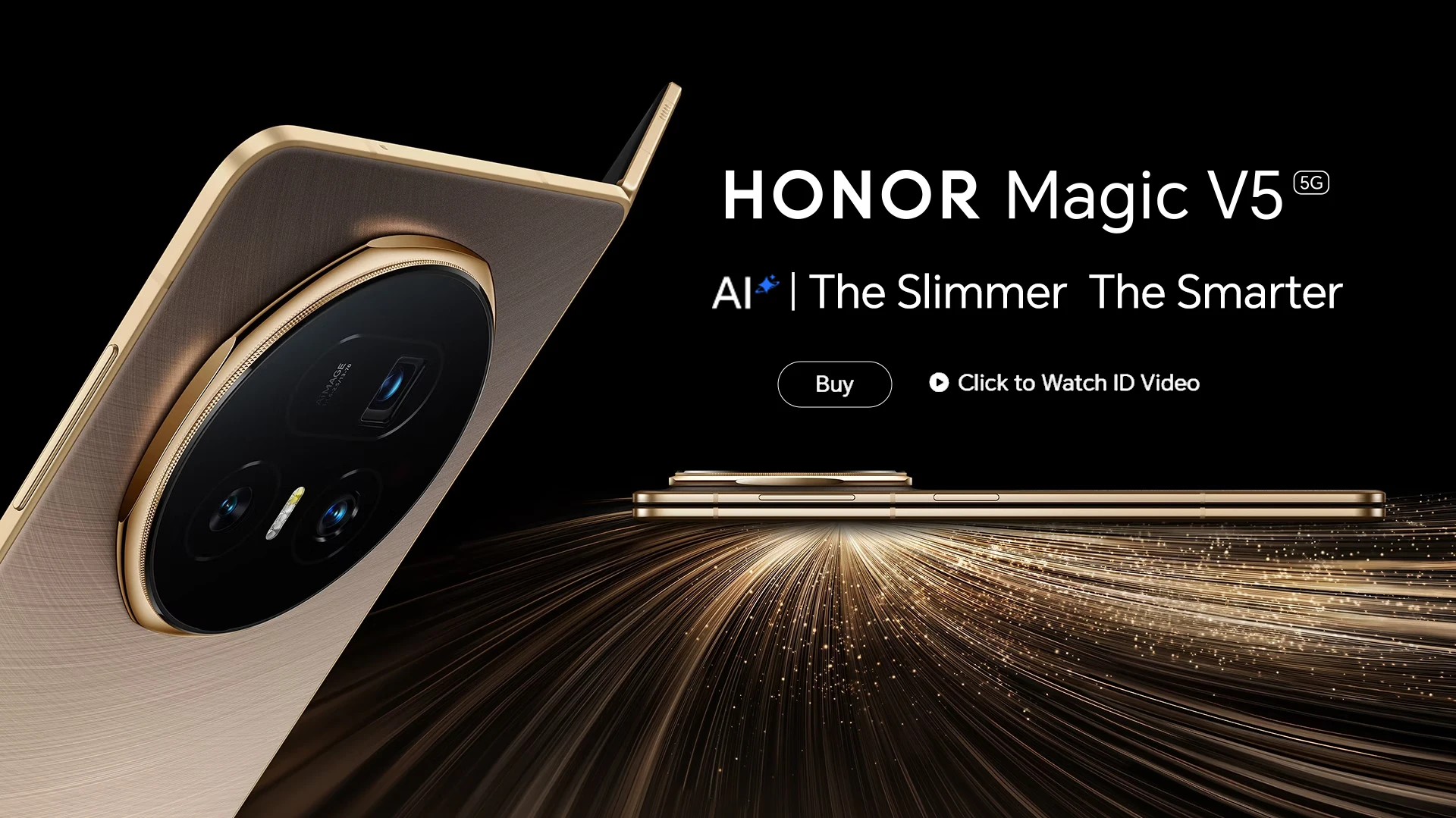 HONOR Magic V5 Global Version Foldable Smartphone Snapdragon 8 Elite 7.95" OLED Display 5820mAh Battery 66W NFC 50MP Cameras