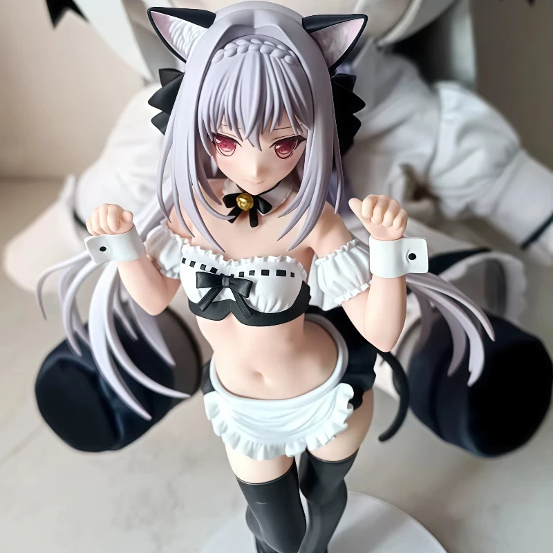 Figura de Anime Omegavision Sakurakouji Luna, Color Original, Orejas de Gato, Tsuki Ni Yorisou Otome No Sahou, Modelo de Pie para Fanáticos del Anime