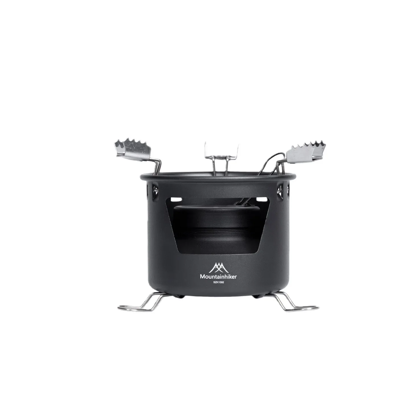 Mountainhiker Outdoor Camping  Alcohol Stove Liquid & Solid Tea Boiling Stove Portable Burner Kettle Cooking Utensil Accessory view 6