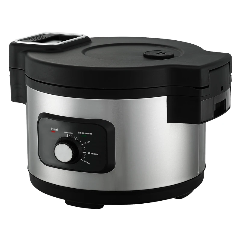 

Okicook Multi-Function Stainless Steel Cheap Factory Price Cooking Equipment Commercial Rice Cooker Warmer With Timer Function