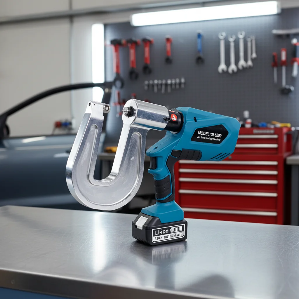 Electric Hydraulic Self Piercing Rivet G un150 MM Depth for Car Collision Repair Aluminum Body Repair Equipment Riveting Machine