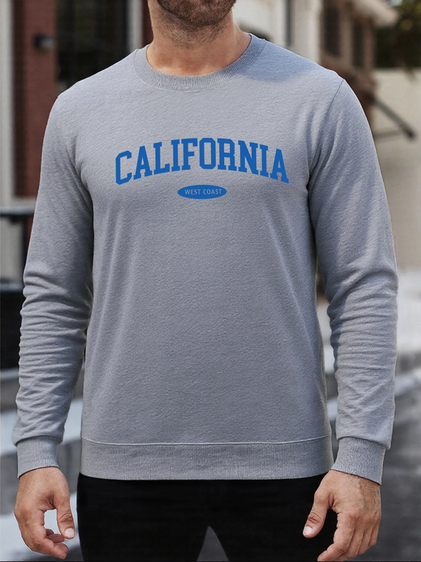 Califonia costa oeste design p - Oversized Crewneck Fleece avaliação e preço