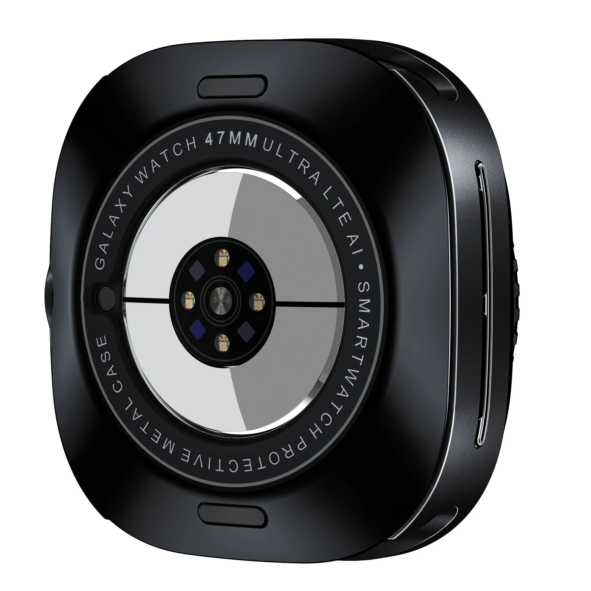 حافظة معدنية مصنوعة من خليط معدني لساعة سامسونج جالاكسي الترا 2025 غطاء 47 مللي متر لهاتف جالاكسي الترا 2024 ترقية إلى ملحقات المظهر الكلاسيكي #4