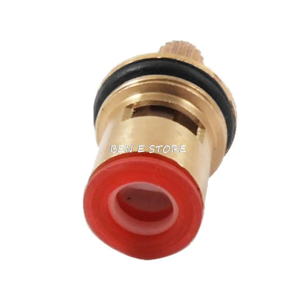 

Kitchen Bathroom Shower Faucet Water Tap Brass Valve Core Gold Tone