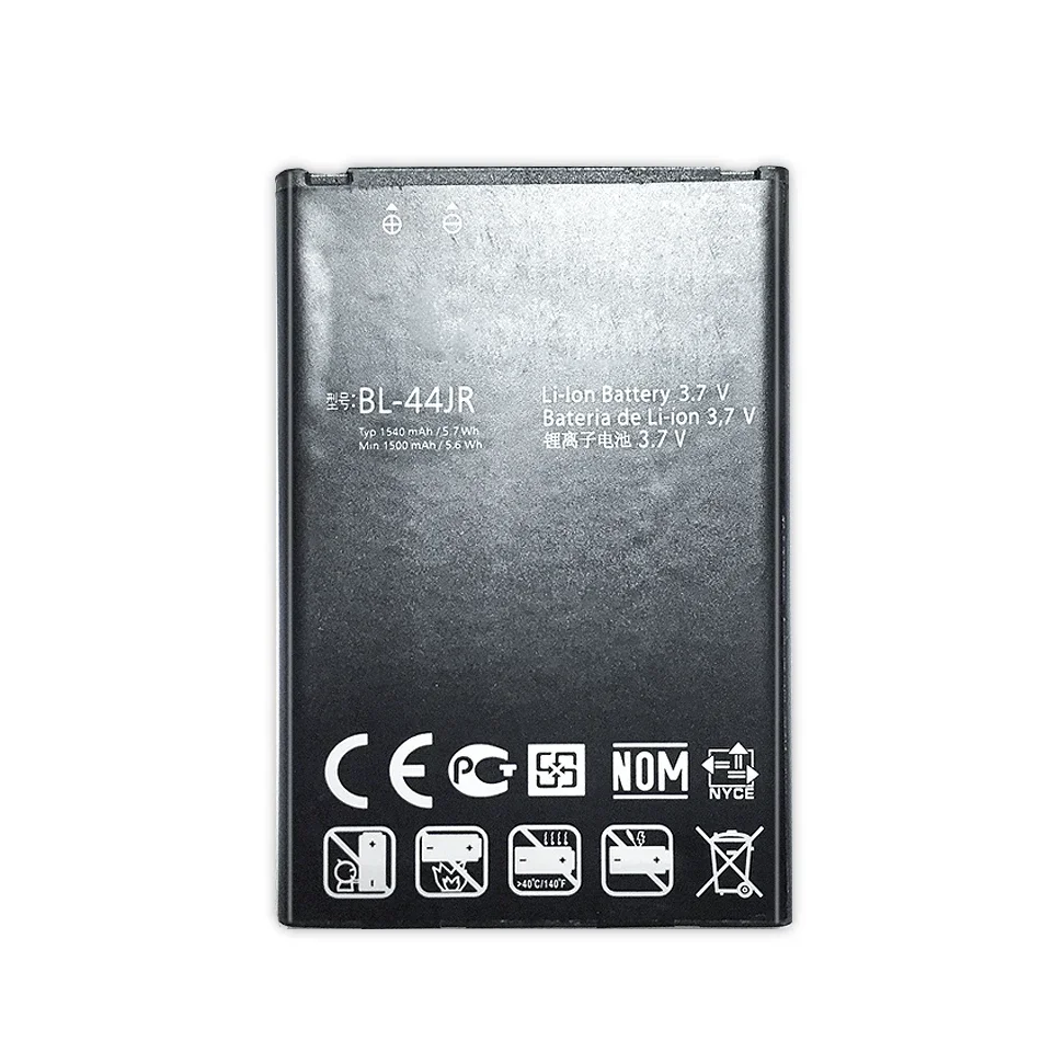 BL-44JR Replacement Mobile Phone Battery For LG P940/ 3.0 K2 SU540 SU800 D160 L40 BL 44JR 1540mAh Smartphon Batteries