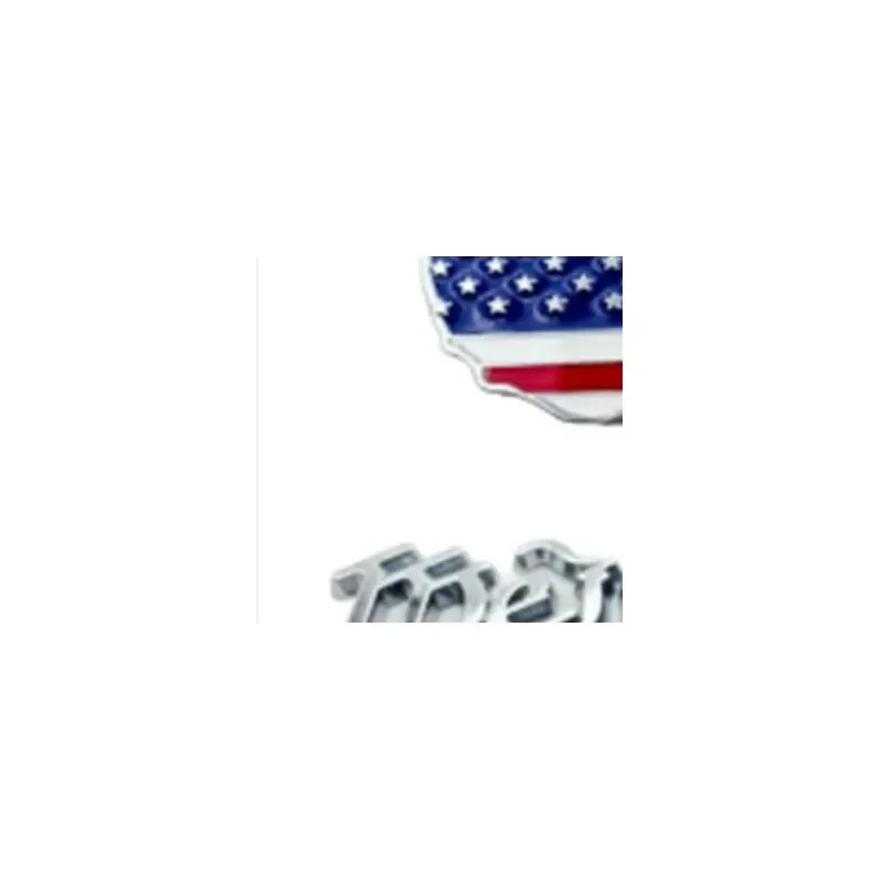 We The People Edition Auto Badge Decal Automotive Exterior Decoration Metal Car Emblem Badge for Automotive Truck SUV Motorcycle