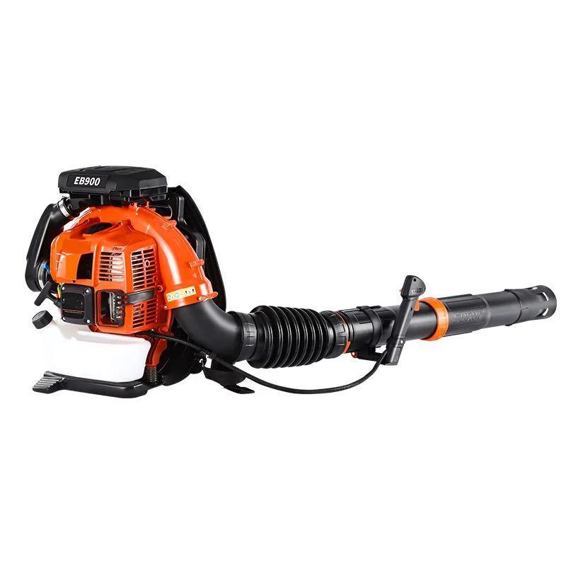 

Leaf Blower 75.6cc 2 Stroke Backpack Blower Professional Knapsack Engine Tube Mounted Throttle Snow Blower