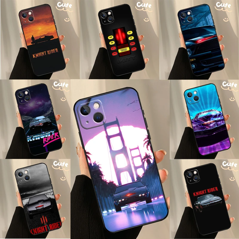 Knight Rider KITT Car Phone Case For iPhone 13 11 12 14 15 16 Pro Max XS X XR 13 12 Mini Plus  Coque