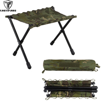 New Tactical Outdoor Aluminium Alloy Folding Chair Camping Fishing Stool Multicam Portable Lightweight U Moon Chair