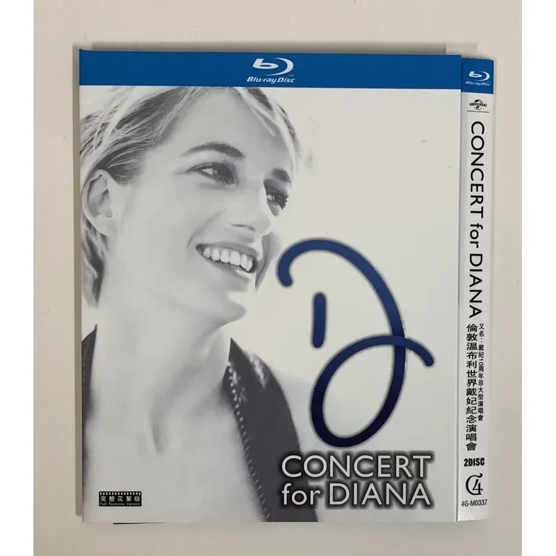 Princess Diana Memorial Concert at Wembley World London BD Blu-ray Disc