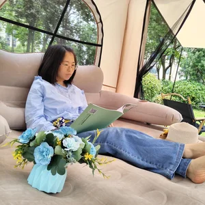 Çadır, havada şişme su, daha sonra alan büyük, suya dayanıklı ve aile, yürüyüş, seyahat, 4 ila 6 kişi 8 en çok satan, zıplamaya çalışıyor-no. 3