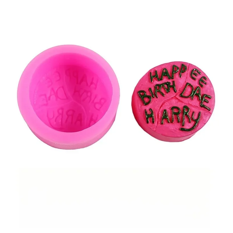 Creativity Harries and Potters DIY Silicone Cake Mold Cartoon Chocolate Candle Mold Kitchen Baking Supplies Household Goods view 6