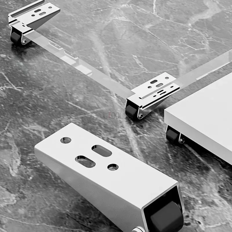 Sliding wheel Silent vertical furniture moving caster Bearing nylon support door sag directional wear sliding door bottom wheel