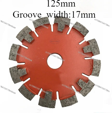 4.8'' 5'' 5.2'' Diamond Tuck Pointing Saw Blade for Groove Cutting /120 125 130mm Concrete Granite Wall Floor Grooving / 17.3mm