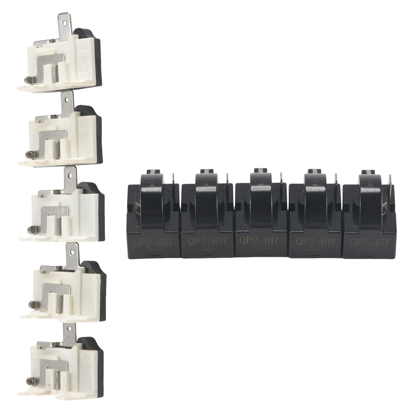 A75X أعلى الثلاجة كاتب QP2-4R7 4.7 أوم 1 دبوس الثلاجة PTC كاتب التبديلات و 6750C-0005P حماة الثلاجة