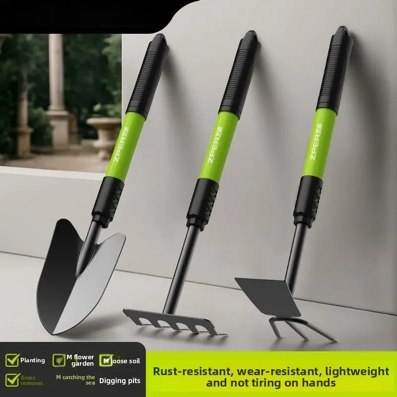Durable Household Gardening Shoveling Soil, Growing Flowers, Planting Vegetables, Weeding, Loosening Soil and Chasing Sea