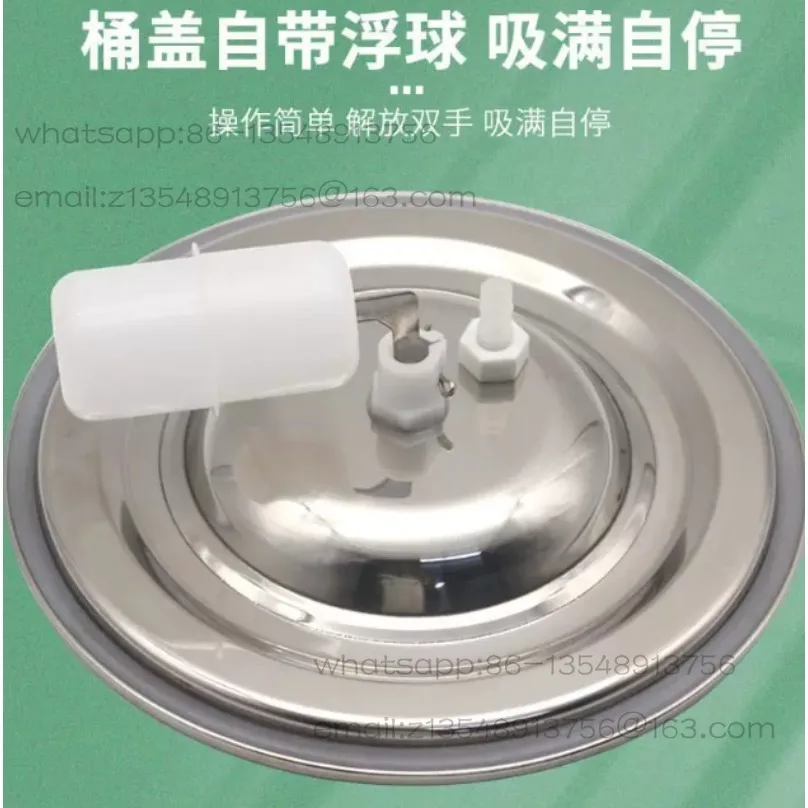 Portable battery milking machine 10L large capacity rechargeable, adjustable pulsation speed