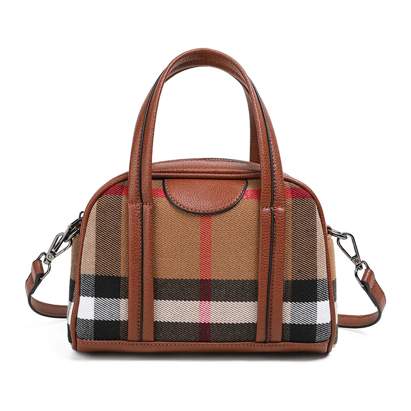 Elegant Luxury Brand Handbag For Ladies, Genuine Leather Shoulder Crossbody Messenger Bag, Designer Popular Style