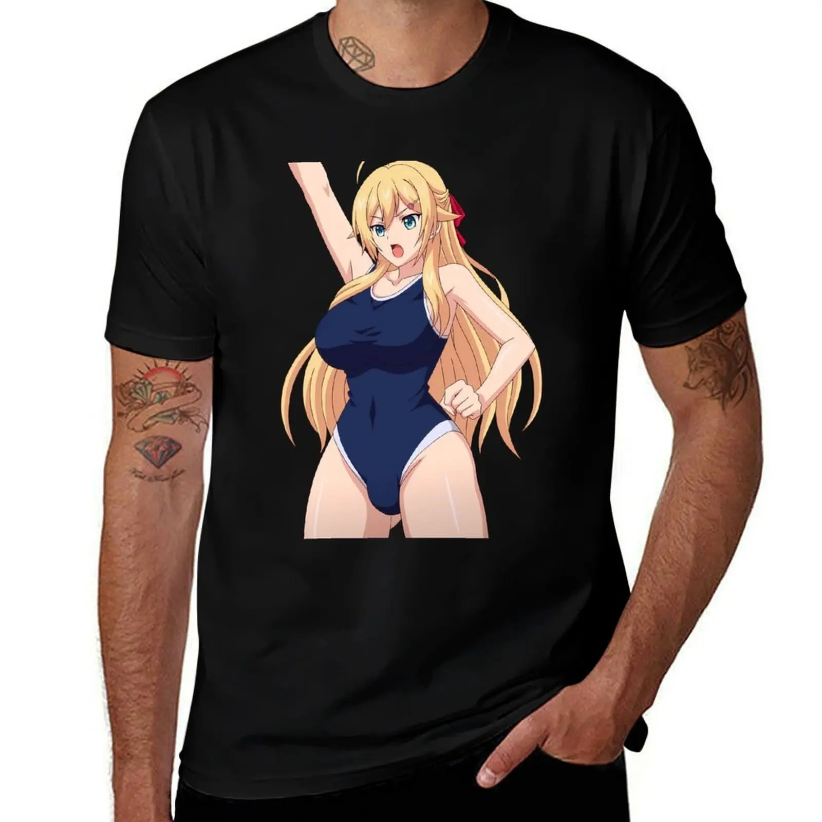 

Футболка Mankitsu Happening Mitsuki Otona Hentai Anime Lewd Waifu, футболки для мужчин, облегающая футболка для мужчин, футболка