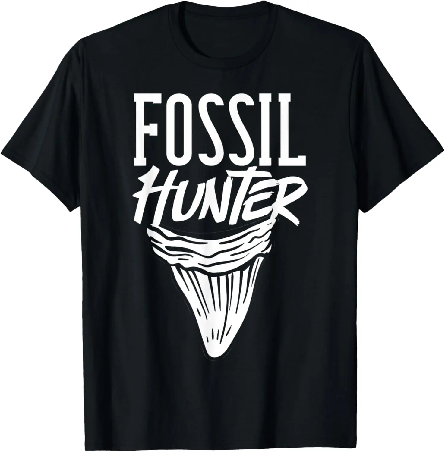 Shark Teeth Fossil Hunter Gift Paleontologist Collector T-Shirt