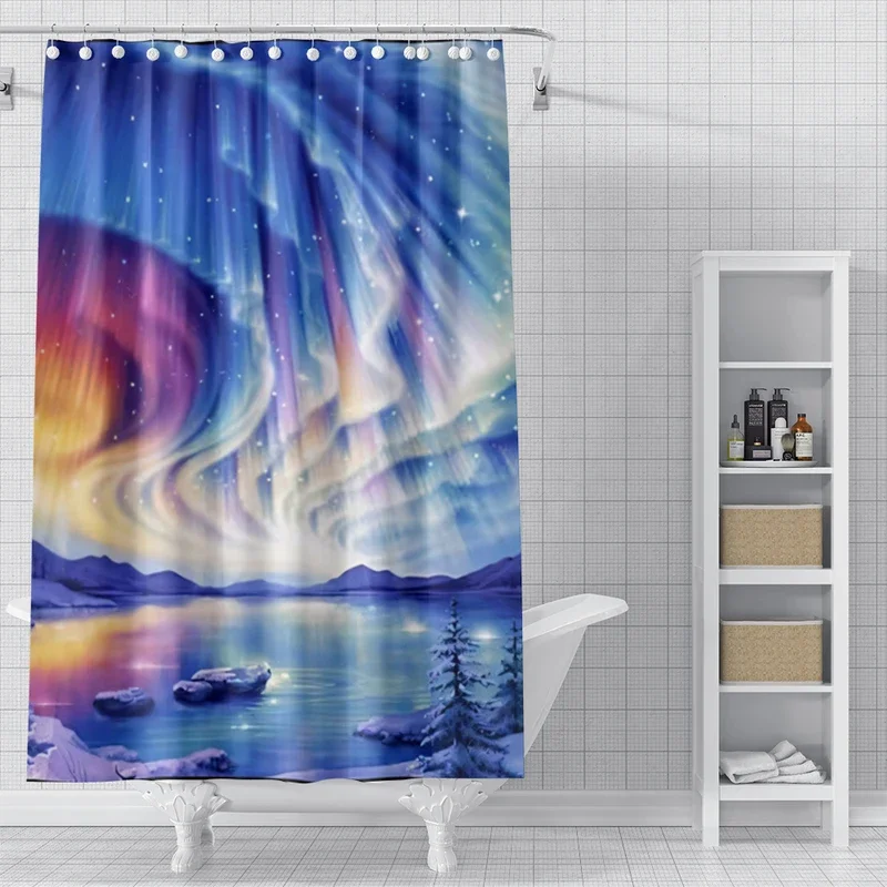 home shower curtains for bathroom Landscape animals waterproof fabric bathroom Curtains modern shower curtain 180x200 240x200