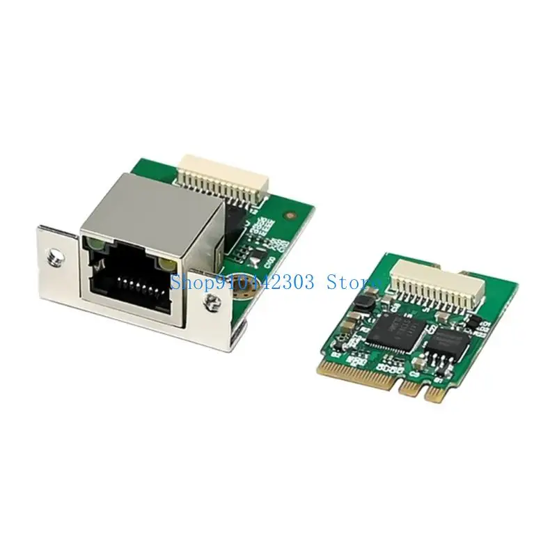 652F M.2 A+E 2.5Gbps Ethernet Networking Card Controller 2.5Gbps/1000/100Mbps Heat Management 2.5GBASE-T Networking Adapter