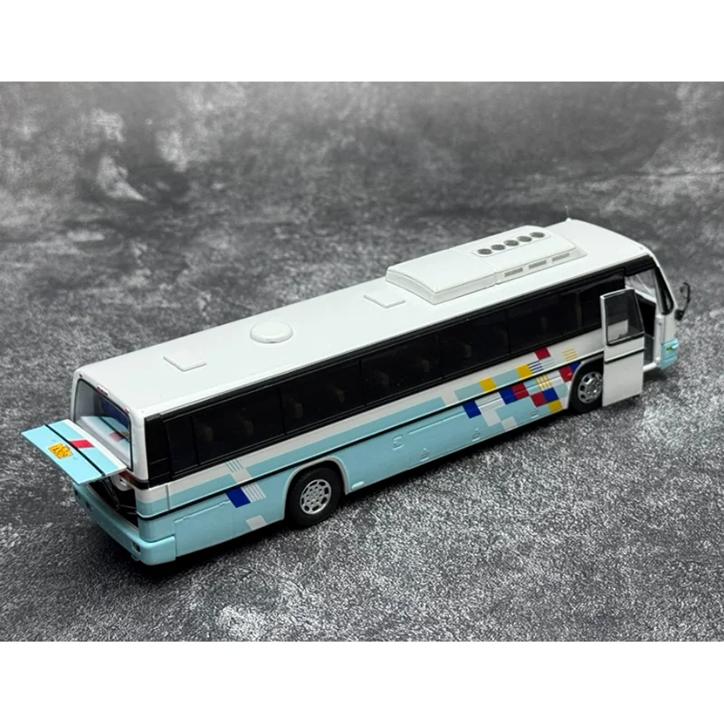 1/64 Scale Guilin Da Yu BH115H Luxury Tourist Bus Die-cast Alloy Car Model Collection Piece Decorative Gift Item