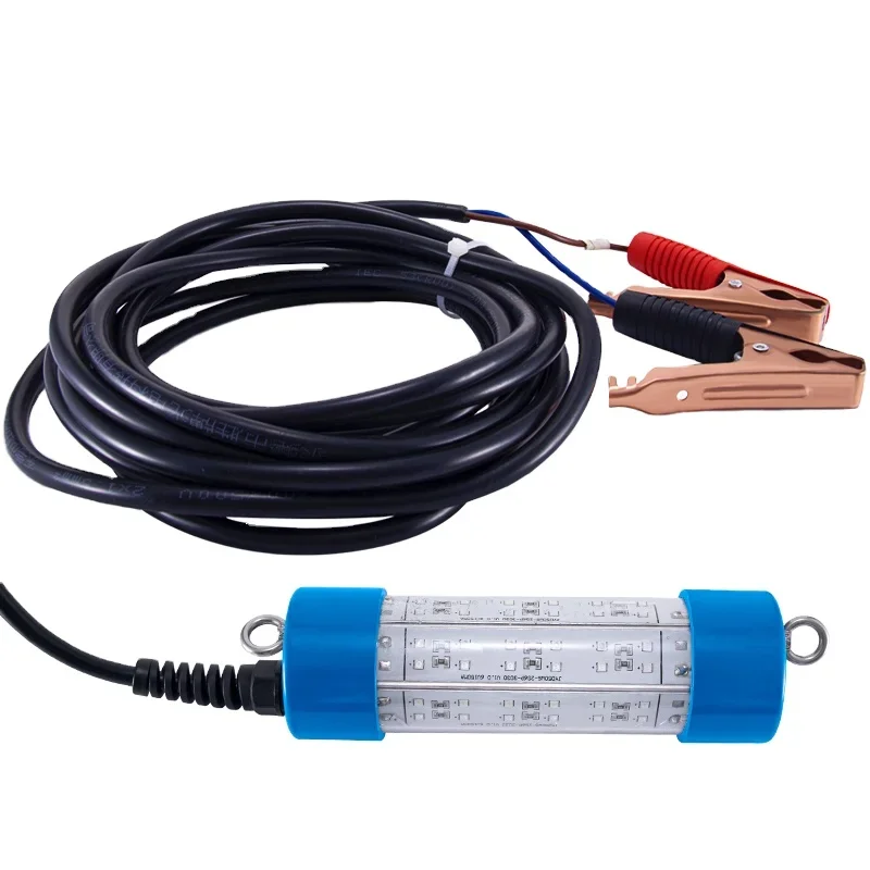 

Deep Water Fishing Led Light 60w IP68 Double Waterproof Mini Led Underwater Fishing Light, Waterproof & Durable
