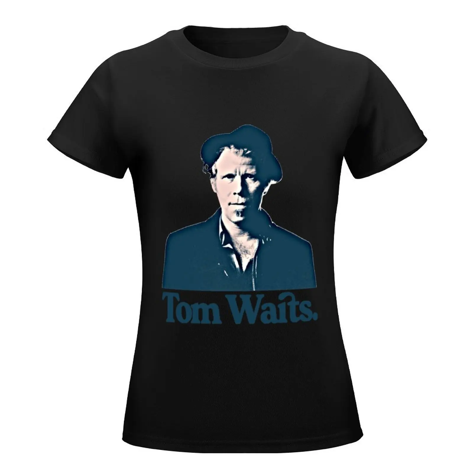 Tom Waits T-Shirt funny oversized t shirt for Women