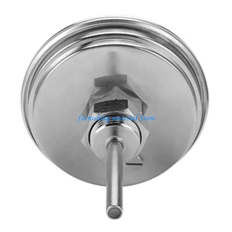 

Y5GD 1/2NPT Thread Oven Thermometers 83mm Diameter Round Dials Temperature Test Meter for BBQ Grill Temp Gauge 50-550℉