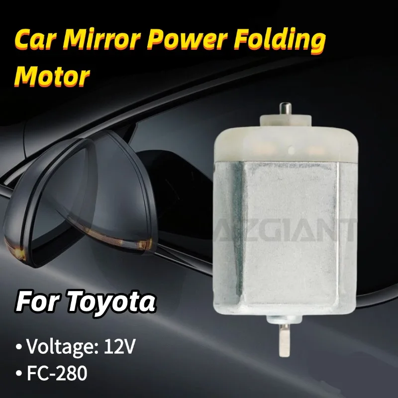 

AZGIANT Folding Mirror Motor Replacement Part High Power FC-280 for 2001-2007 Toyota Sequoia Auto Fold Side Mirror